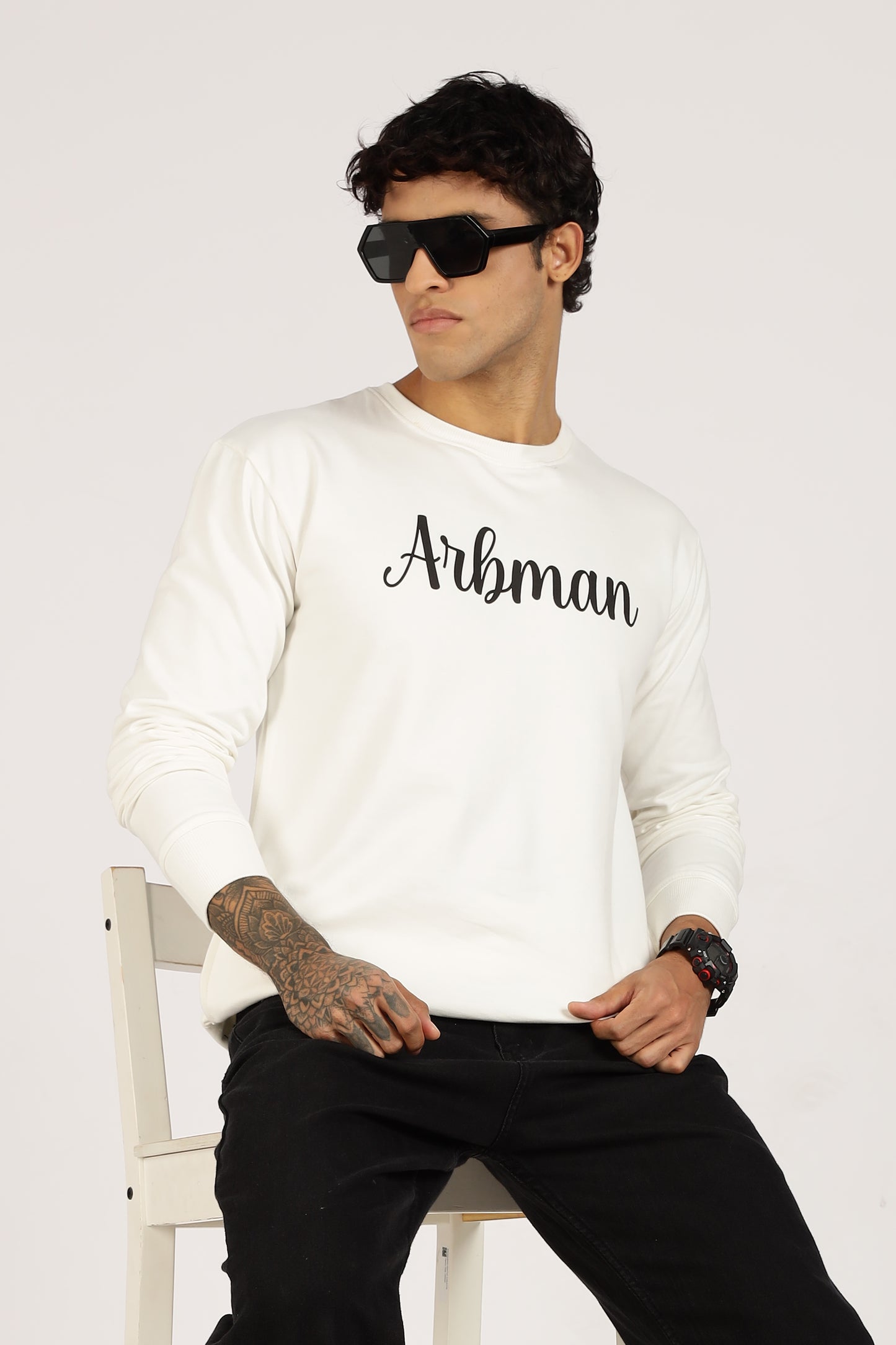 The Arbman Script Sweatshirt