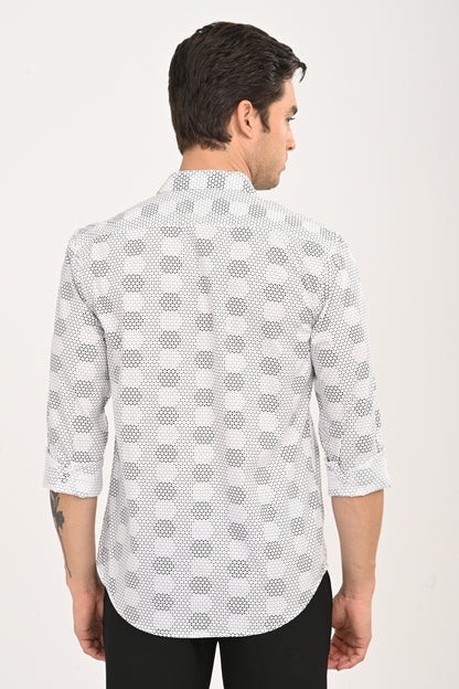 Abstract Pebble Print