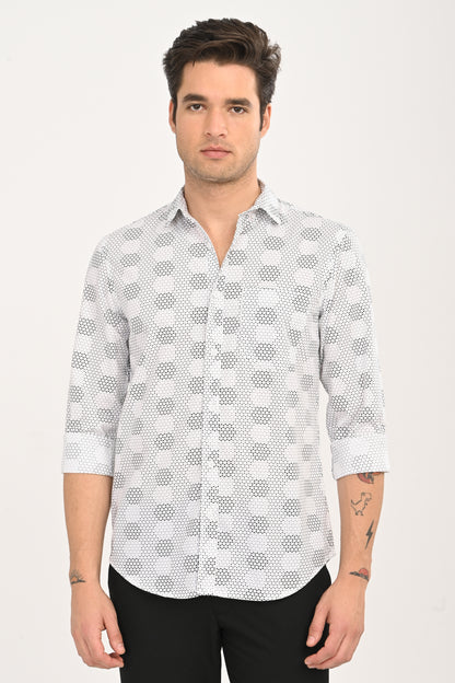 Abstract Pebble Print