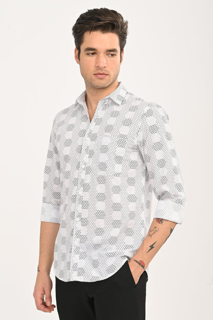 Abstract Pebble Print