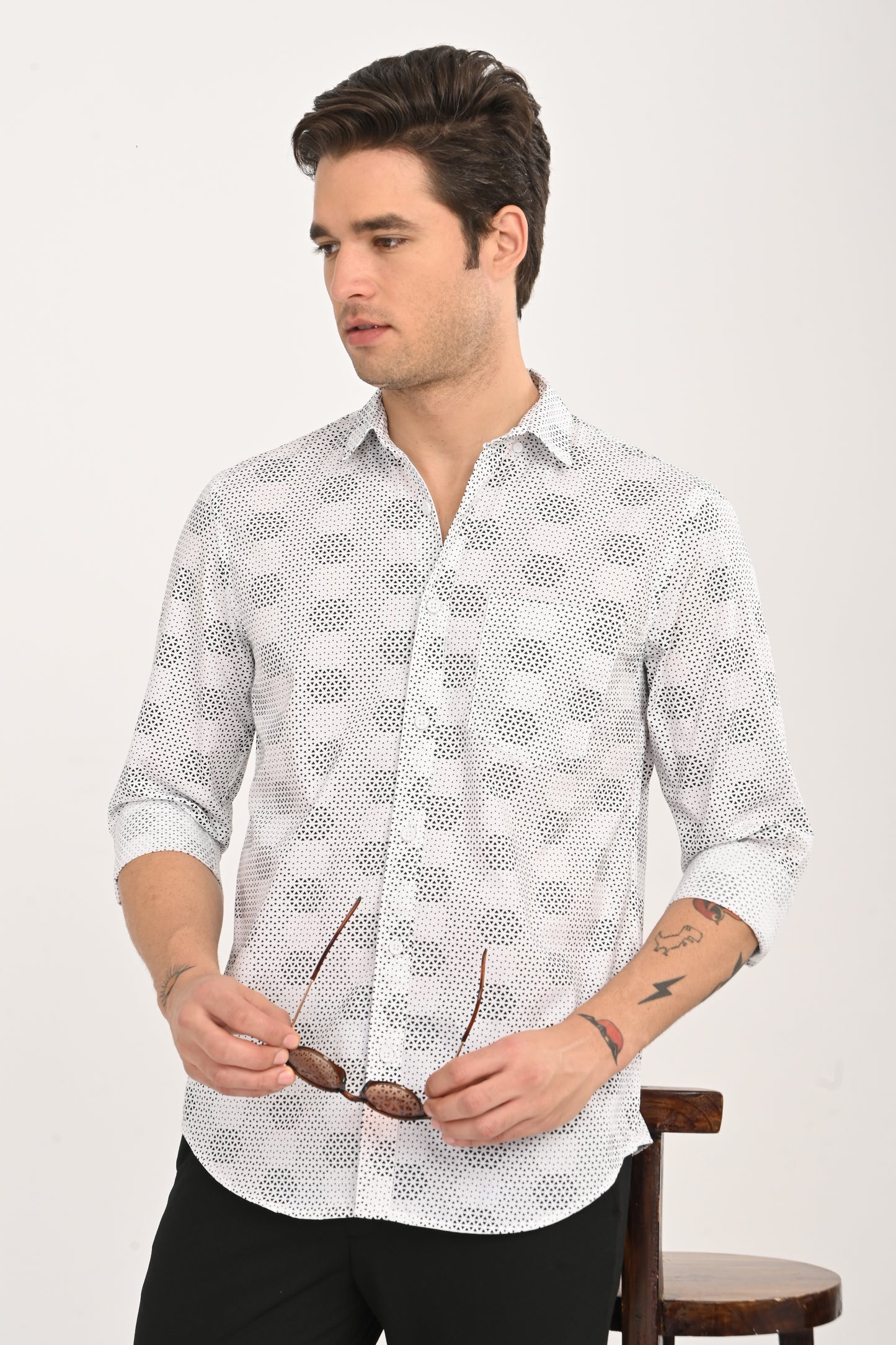 Abstract Pebble Print