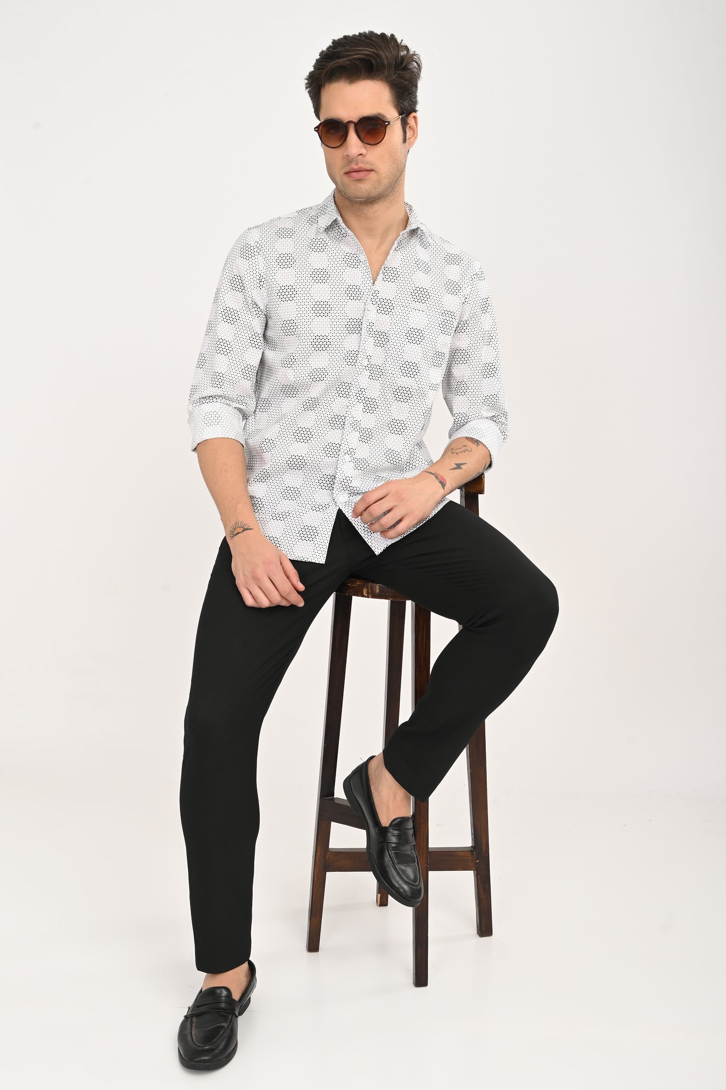 Abstract Pebble Print