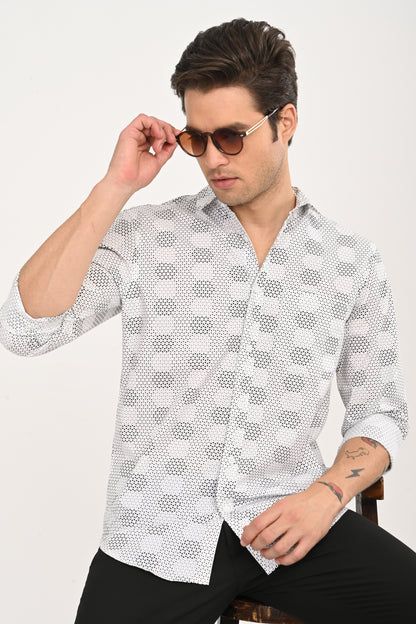 Abstract Pebble Print